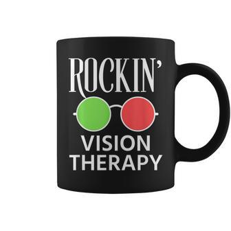 Rockin Vision Therapy Eye Optical Optician Optometry Glasses Coffee Mug | Mazezy
