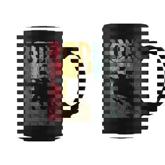 Rodeo Retro Style Cowboy Horse Riding Vintage Men Women Coffee Mug - Thegiftio