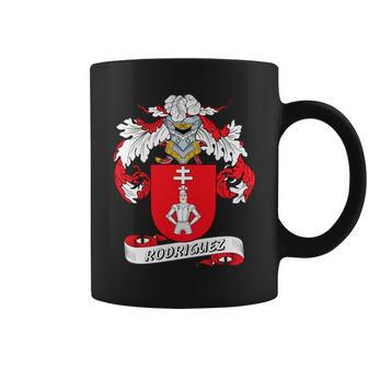 Rodriguez Family Crest Spanish Family Crests Coffee Mug - Thegiftio UK