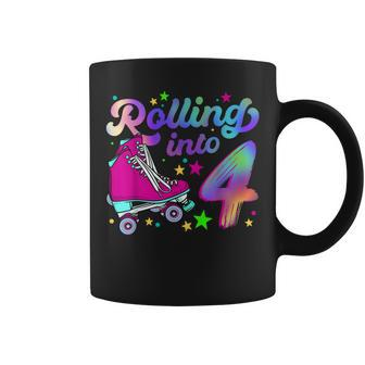 Roller Skate Birthday 4Th 80S Outfit Decades Party Coffee Mug - Thegiftio UK