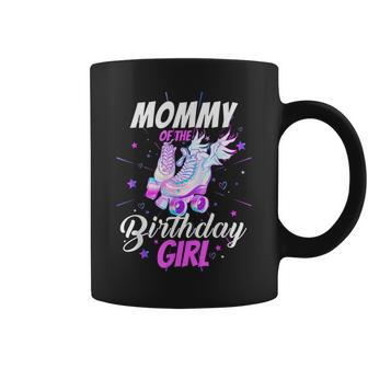 Roller Skate Birthday Mommy Funny Roller Skating Party Coffee Mug - Thegiftio UK