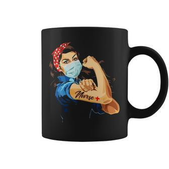 Rosie The Riveter Woman Nurse Coffee Mug - Seseable