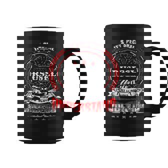 Russel Family Crest Russel Russel Clothing Russel T Russel T Gifts For The Russel Coffee Mug - Seseable