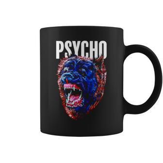 Santan Psycho Bear Coffee Mug | Mazezy