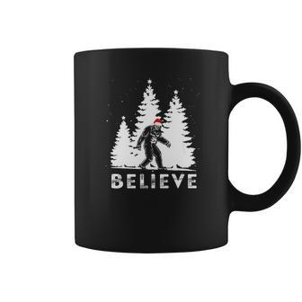 Santaquatch Bigfoot Believe Christmas Sasquatch Gift Coffee Mug - Thegiftio UK