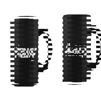 Saucy Hashtag Letters Coffee Mug - Thegiftio