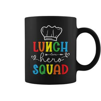 School Lunch Hero Squad Funny Cafeteria Workers Gifts Coffee Mug - Thegiftio UK