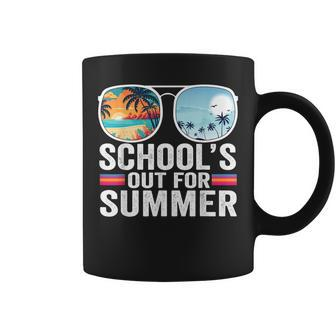 Schools Out For Summer Glasses Last Day Of School Teacher Coffee Mug | Mazezy