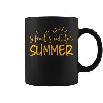 Schools Out For Summer Teacher Summer Last Day Of School Coffee Mug - Thegiftio UK