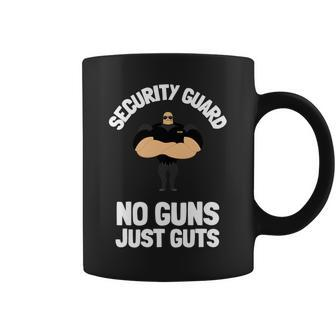 Security Guard Bouncer And Security Officer - No Guns Coffee Mug - Seseable