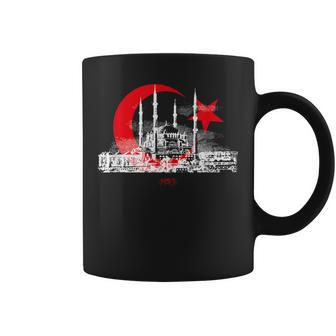 Selimiye Camii Mosque Islam Turkish Flag Mosque Coffee Mug | Mazezy