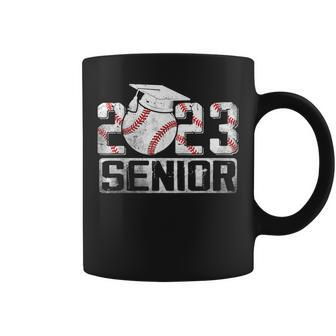 Senior 2023 Baseball Player Class Of 2023 Graduate Boys Mom Coffee Mug - Seseable