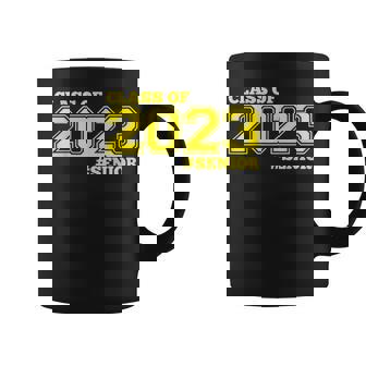 Senior Gold Grads Of 23 Senior Class Of 2023 Senior Swag Coffee Mug | Mazezy