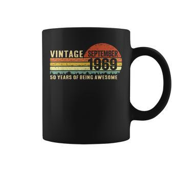 September 1969 Vintage 50Th Birthday Gift 50 Yrs Old Coffee Mug | Mazezy