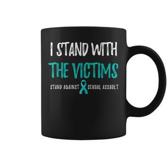 Sexual Assault Awareness - I Stand With The Victims Coffee Mug | Mazezy
