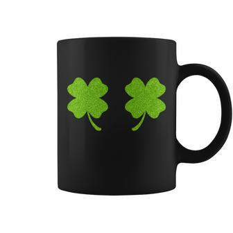 Shamrock Censors Boobs Coffee Mug - Thegiftio