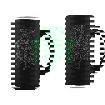 Shamrock Music Teacher Happy St Patricks Day Irish Gifts Coffee Mug | Mazezy