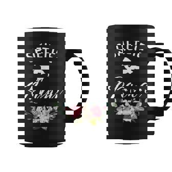 Sheltie Dog Mama Silhouette Mom Mothers Day Coffee Mug | Mazezy