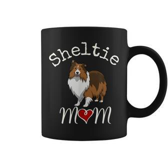 Sheltie Mom Sheltie Mom Gift Sheltie Gifts Coffee Mug - Seseable