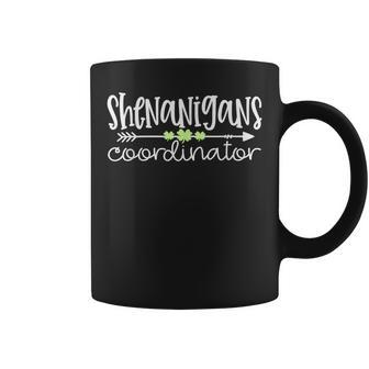 Shenanigans Coordinator Funny Teacher St Patricks Day Coffee Mug - Seseable