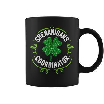 Shenanigans Coordinator Matching Teacher St Patricks Day Coffee Mug - Seseable
