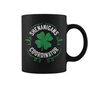 Shenanigans Coordinator Matching Teacher St Patricks Day V2 Coffee Mug | Mazezy