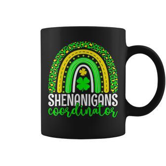 Shenanigans Coordinator Rainbow St Patricks Day Teacher Gift Coffee Mug | Mazezy