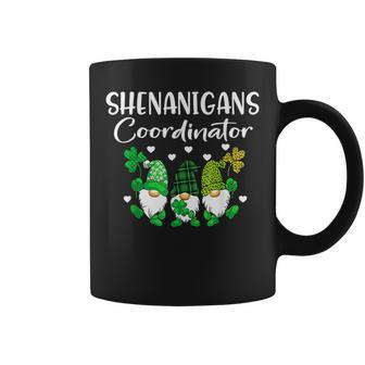 Shenanigans Coordinator St Patricks Day Gnomes Green Proud V3 Coffee Mug - Seseable