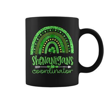 Shenanigans Coordinator Teacher Mom Boss St Patricks Day Coffee Mug - Seseable