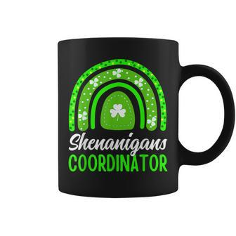 Shenanigans Coordinator Teacher Mom Boss St Patricks Day Coffee Mug - Seseable