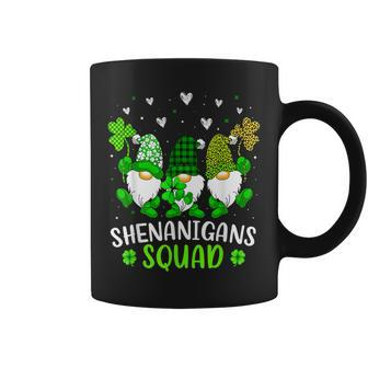 Shenanigans Squad St Patricks Day Gnomes Green Funny Coffee Mug - Seseable