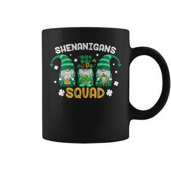 Shenanigans Squad St Patricks Day Gnomes Green Proud Irish Coffee Mug - Thegiftio UK