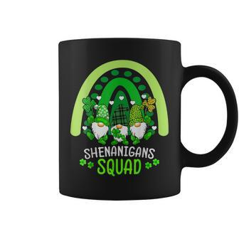 Shenanigans Squad St Patricks Day Gnomes Green Proud Irish V6 Coffee Mug - Seseable