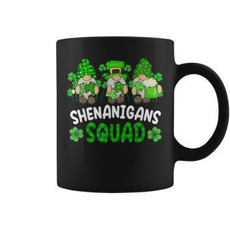 Shenanigans Squad St Patricks Day Gnomes Irish Gnomies Coffee Mug - Seseable