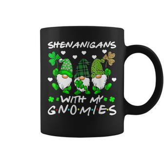 Shenanigans With My Gnomies Shamrock Happy St Patricks Day Coffee Mug | Mazezy AU