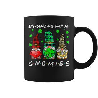 Shenanigans With My Gnomies Shamrock St Patricks Day Gnome Coffee Mug - Thegiftio UK
