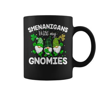 Shenanigans With My Gnomies St Patricks Day Gnome Funny Coffee Mug - Seseable