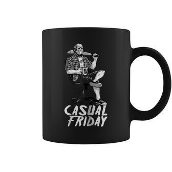 ShirtWoot Casual Friday The 13Th Coffee Mug | Mazezy