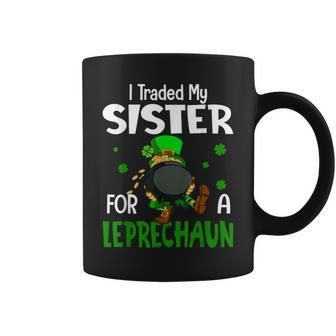 Sibling St Pattys Day Boys Girls I Traded My Sister Coffee Mug | Mazezy