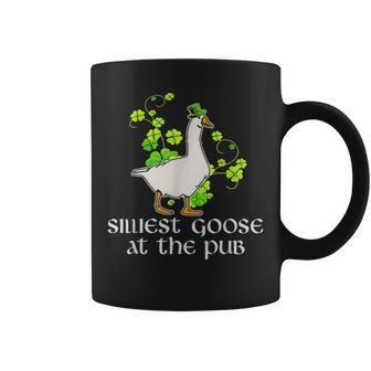Silliest Goose At The Pub Funny St Patricks Day Men Women Coffee Mug | Mazezy