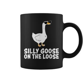 Silly Goose On The Loose Coffee Mug - Seseable