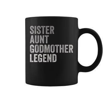 Sister Aunt Godmother Legend Auntie Godparent Proposal Coffee Mug | Seseable CA