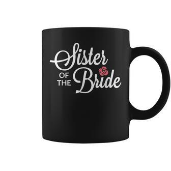 Sister Of The Bride Wedding Party Coffee Mug | Mazezy
