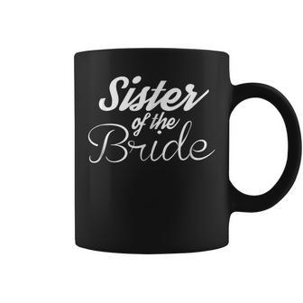 Sister Of The Bride Wedding Party Coffee Mug | Mazezy