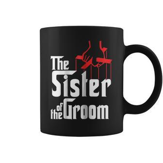 Sister Of The Groom Wedding Gift Coffee Mug | Mazezy