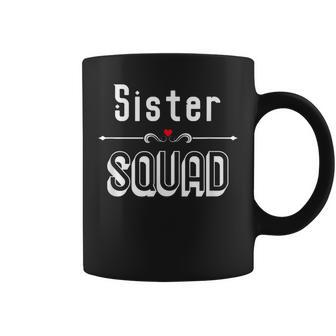 Sister Squad Cute Coffee Mug | Mazezy