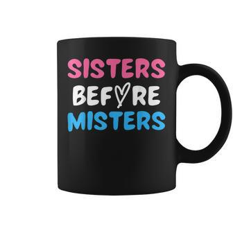 Sisters Before Misters Girls Trip 2023 Funny Galentines Day Coffee Mug | Mazezy