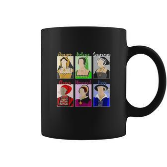 Six The Musical Queens Vintage Portraits Coffee Mug - Thegiftio UK