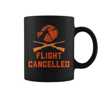Skeet Trap ShootingFlight Cancelled Shooting Vest Men Coffee Mug | Mazezy