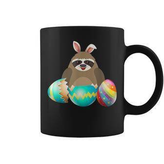 Sloth Easter Egg Bunny Ears Costume Rabbit For Boys Girls Coffee Mug - Seseable